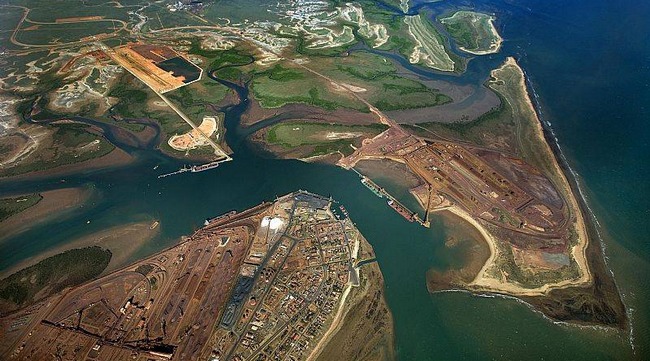 澳大利(lì)亞鐵礦石出口(kǒu)