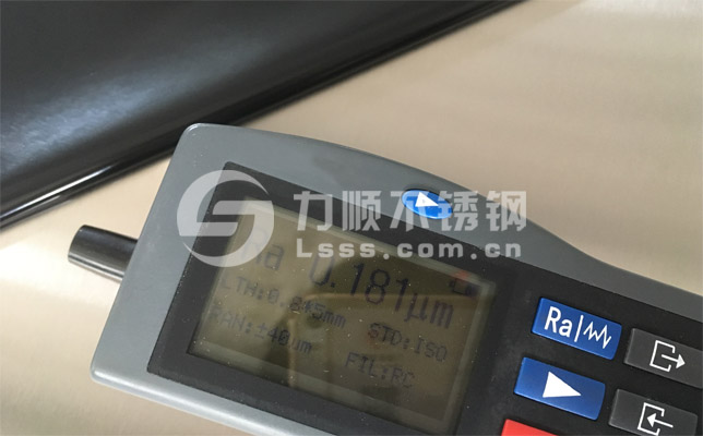 不鏽鋼拉絲板粗糙度(dù)